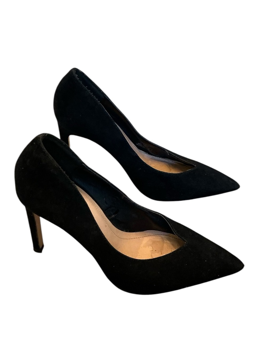 Classic Black Pointed-Toe Women's Pumps
